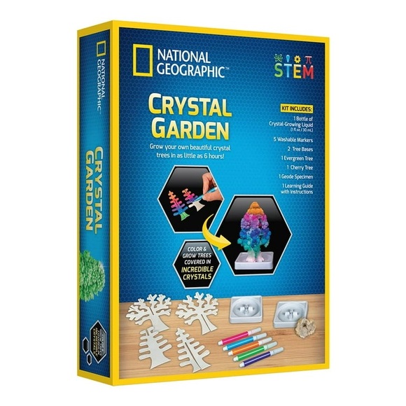 NATIONAL GEOGRAPHIC Crystal Growing Garden Grow Two Crystal Trees in Just 6 Hour - Picture 2 of 5